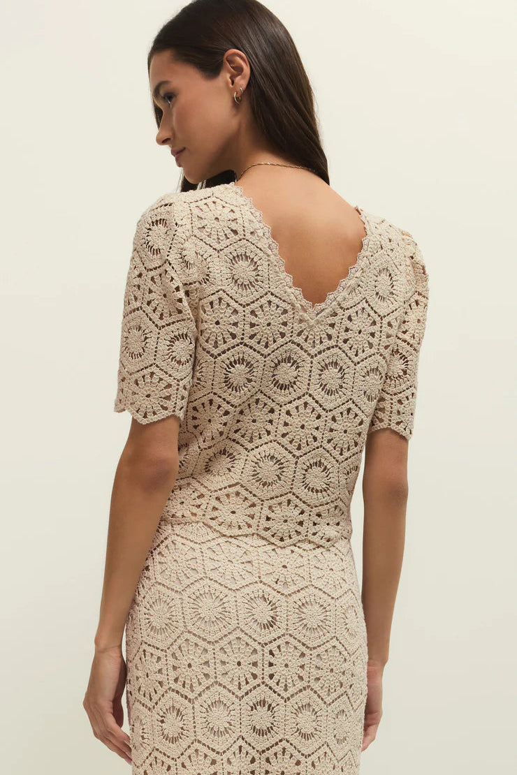 Raquel Lace Crop Top