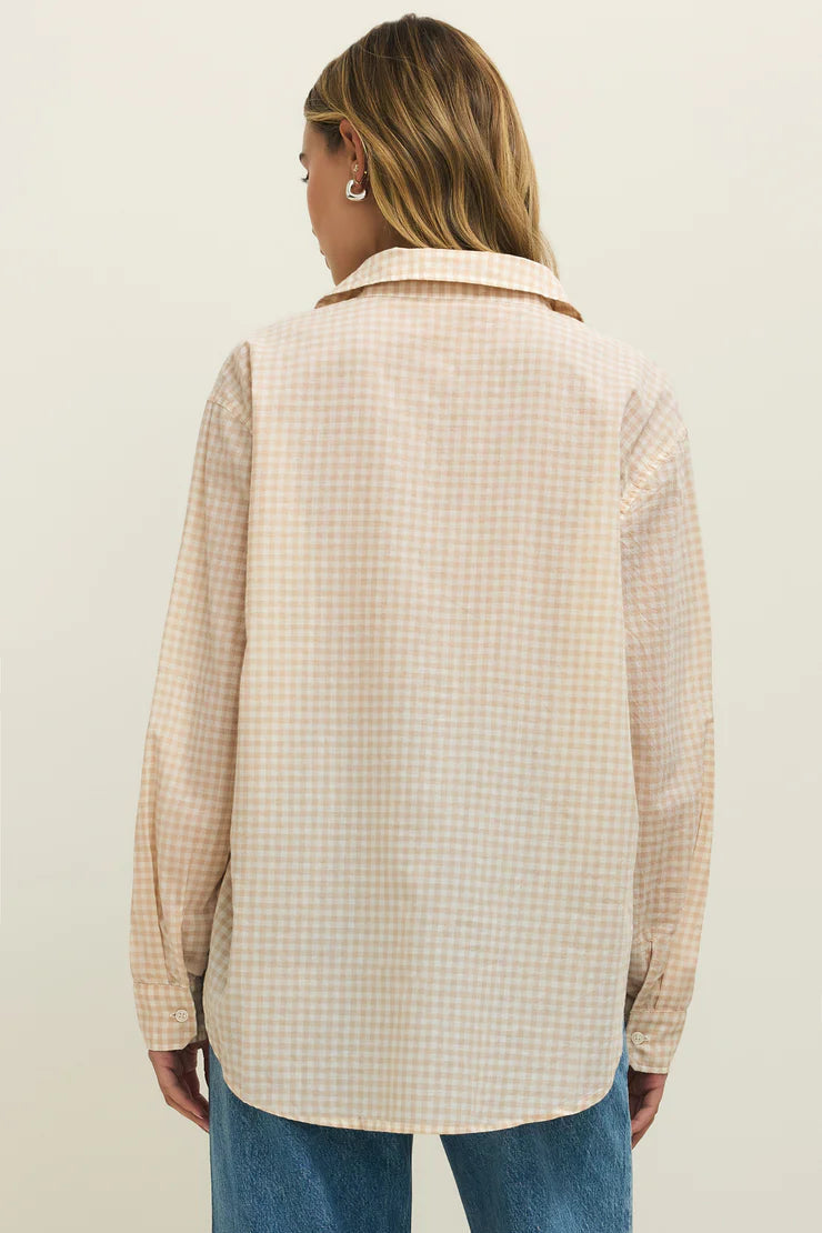 Seaport Gingham Button Up Shirt