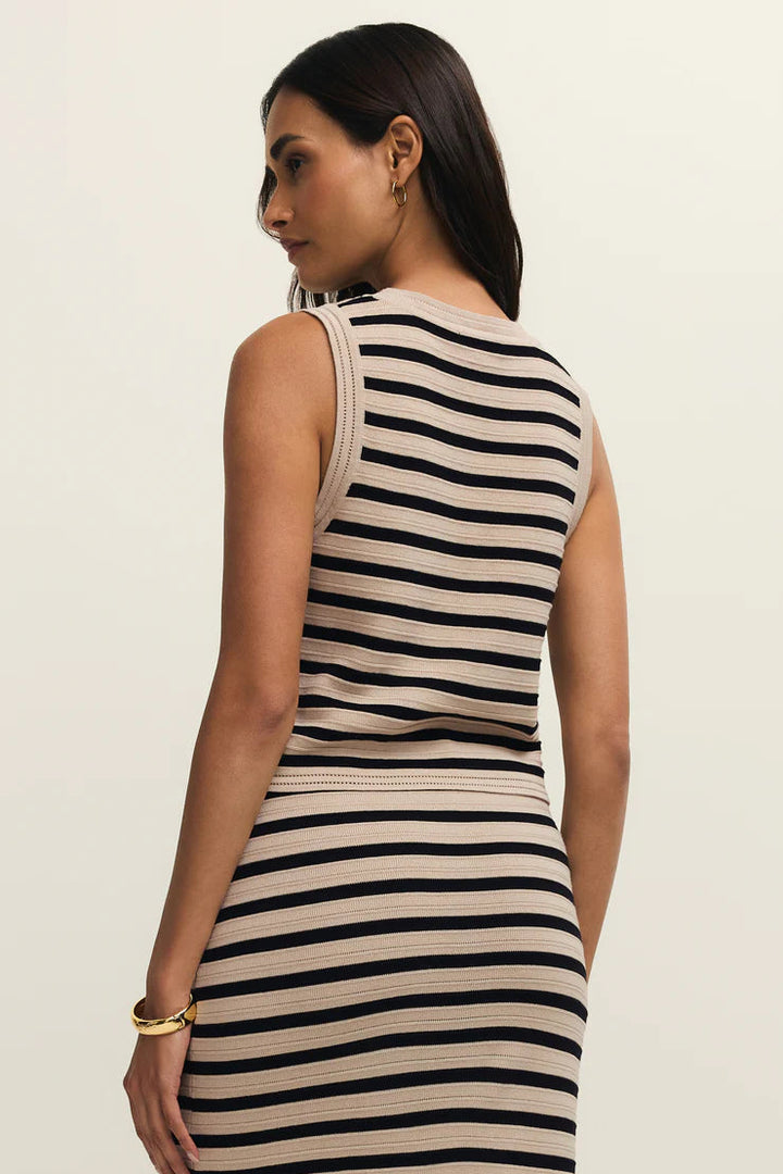 Emori Striped Muscle Tank