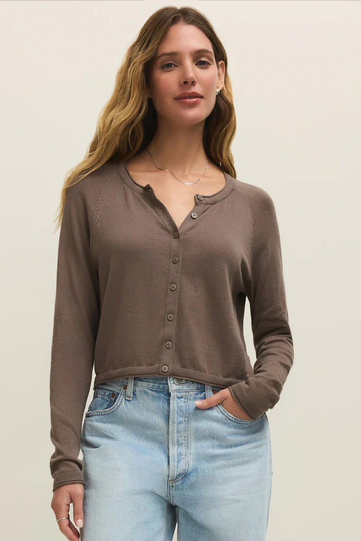 The Perfect Layer Cardigan in Perfectly Taupe
