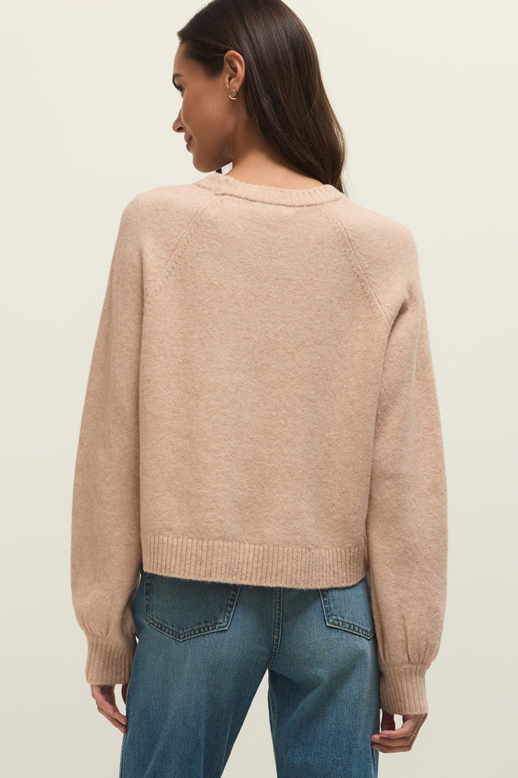 Coming Up Cozy Sweater in Camel