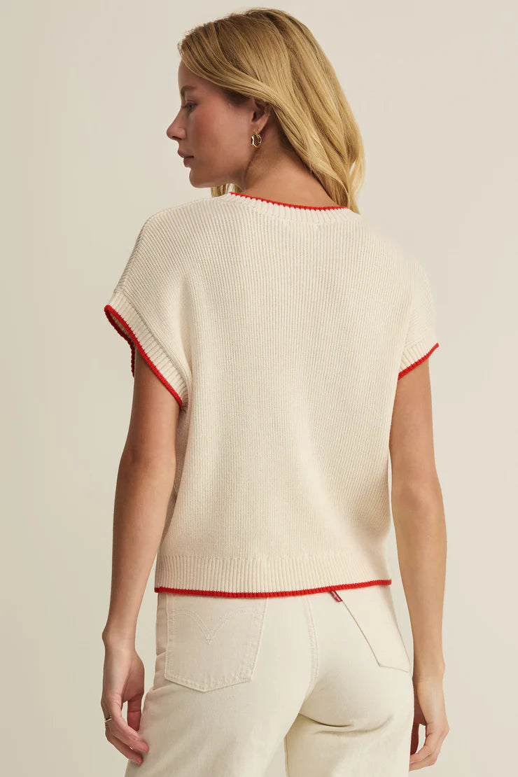 Sleeveless Patriot Sweater