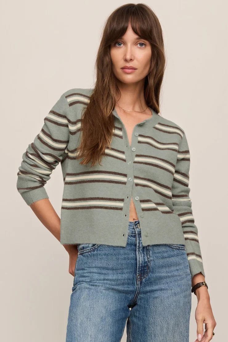 Medina Striped Cardigan