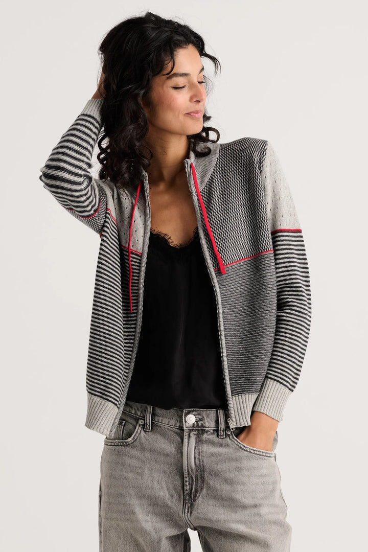Zip Front Cardigan
