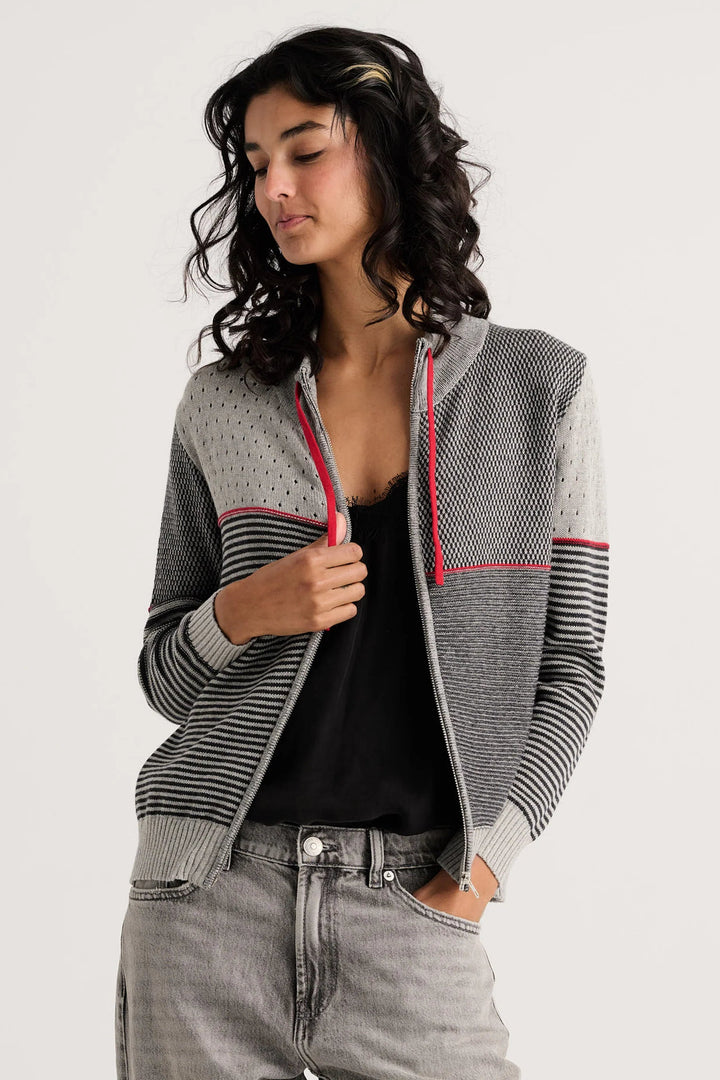 Zip Front Cardigan