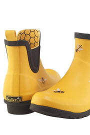 Gold Bees Chelsea Rain Boot