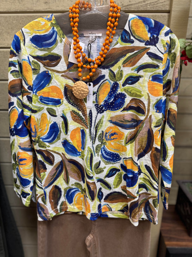 Print  Long Sleeve top