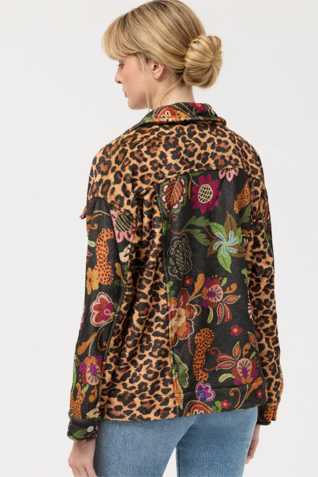 Amelie Sherpa Trucker Jacket