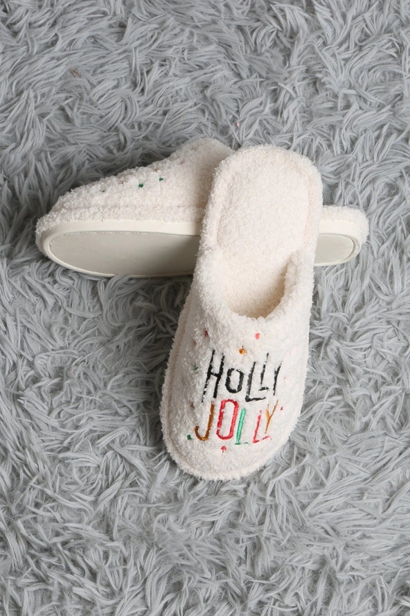 Holly Jolly Slippers