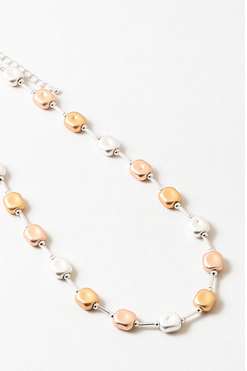 Tri-tone Necklace
