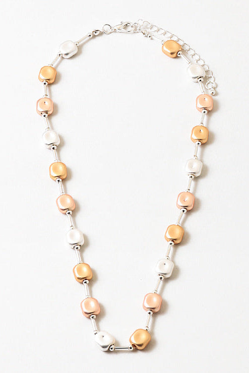 Tri-tone Necklace
