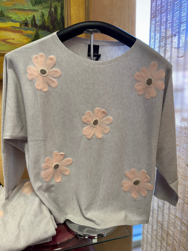 Flower sweater