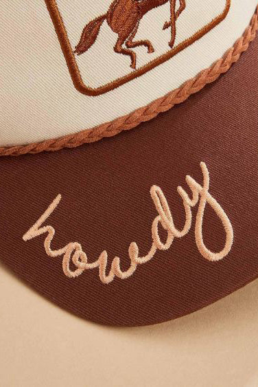 Mesh Back Cowboy Cap
