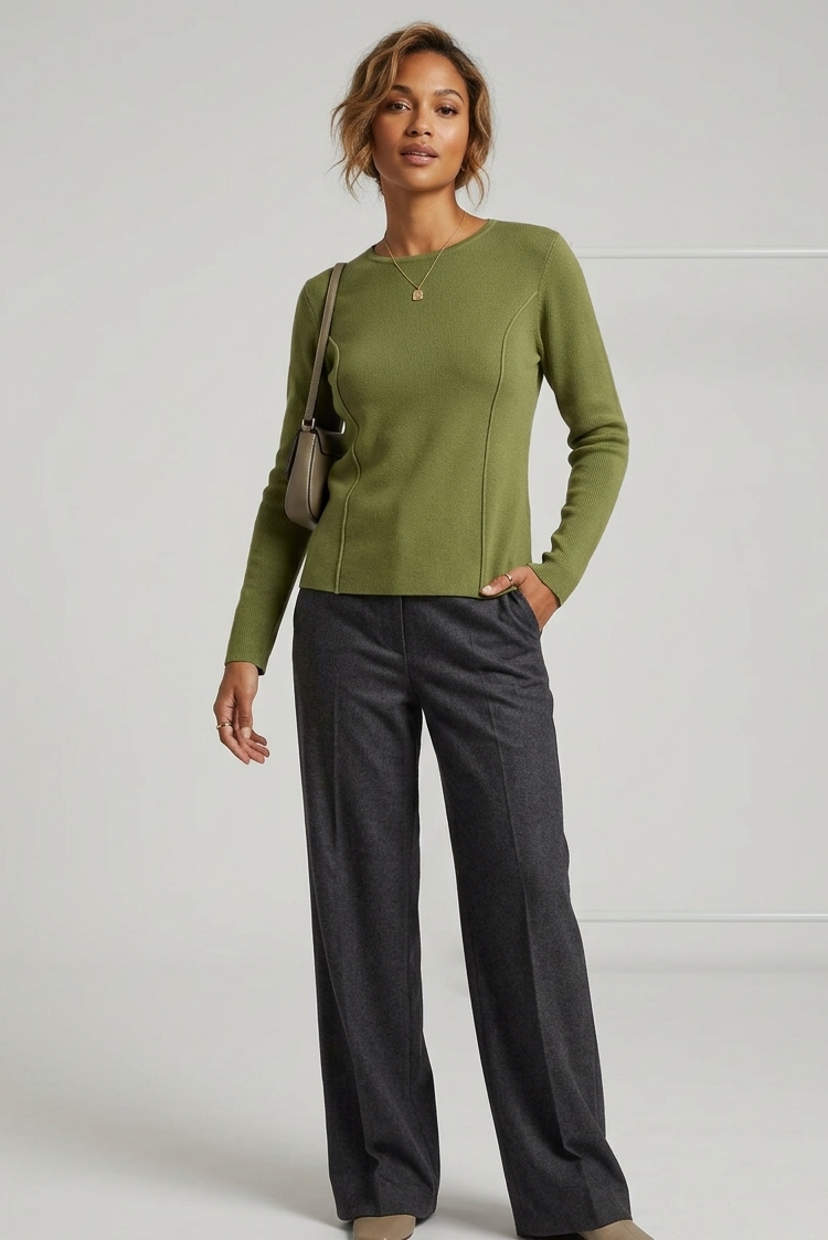 Long Sleeve Knit Sweater