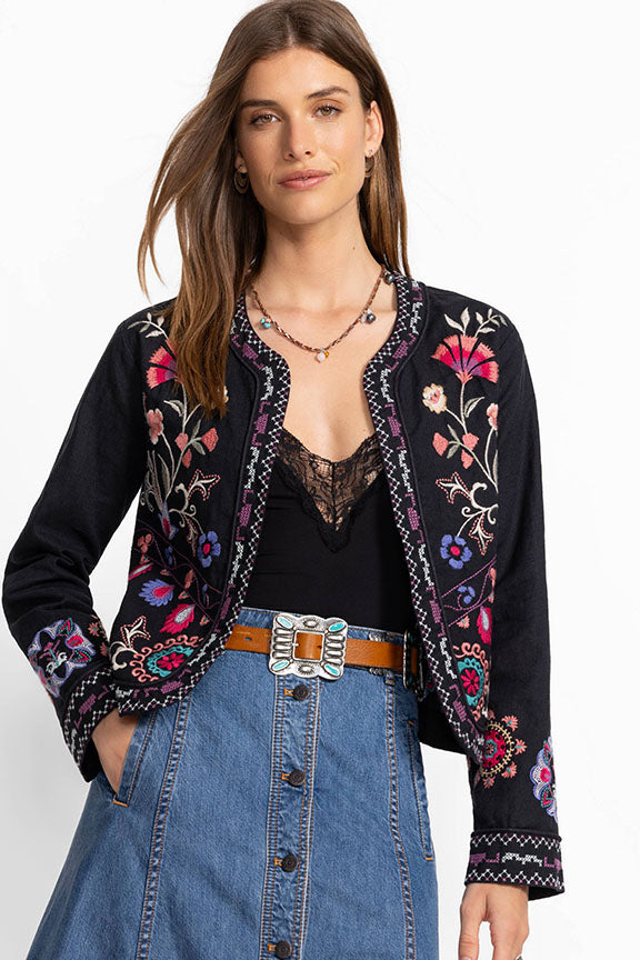 Linen Bolero Jacket
