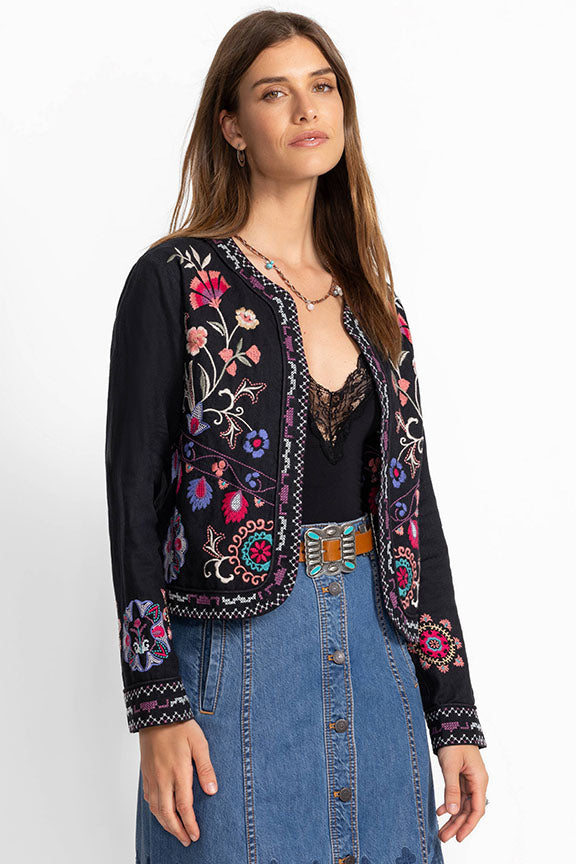 Linen Bolero Jacket
