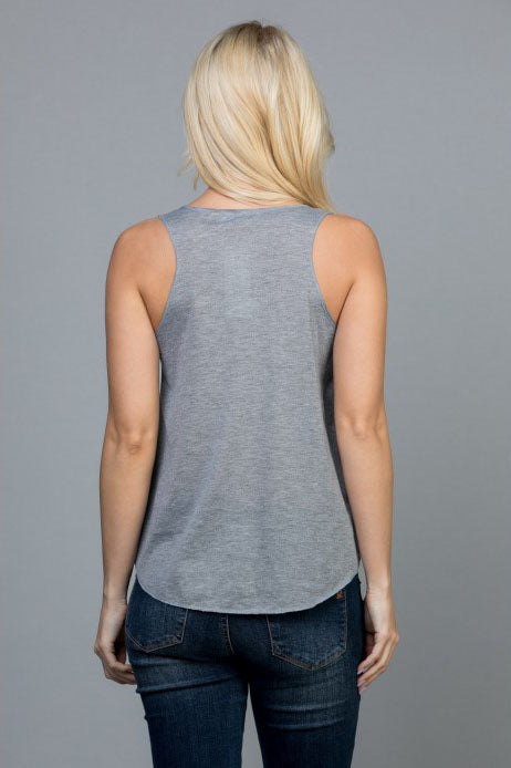 Cactus Print Tank