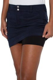 Utility Skort in Navy