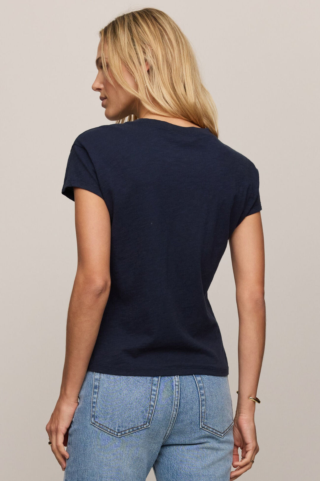 Modern Slub Tee in Eclipse