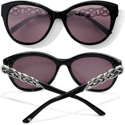 Interlock Braid Black Sunglasses