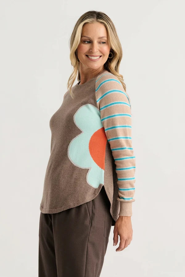 Bright Side Floral Sweater