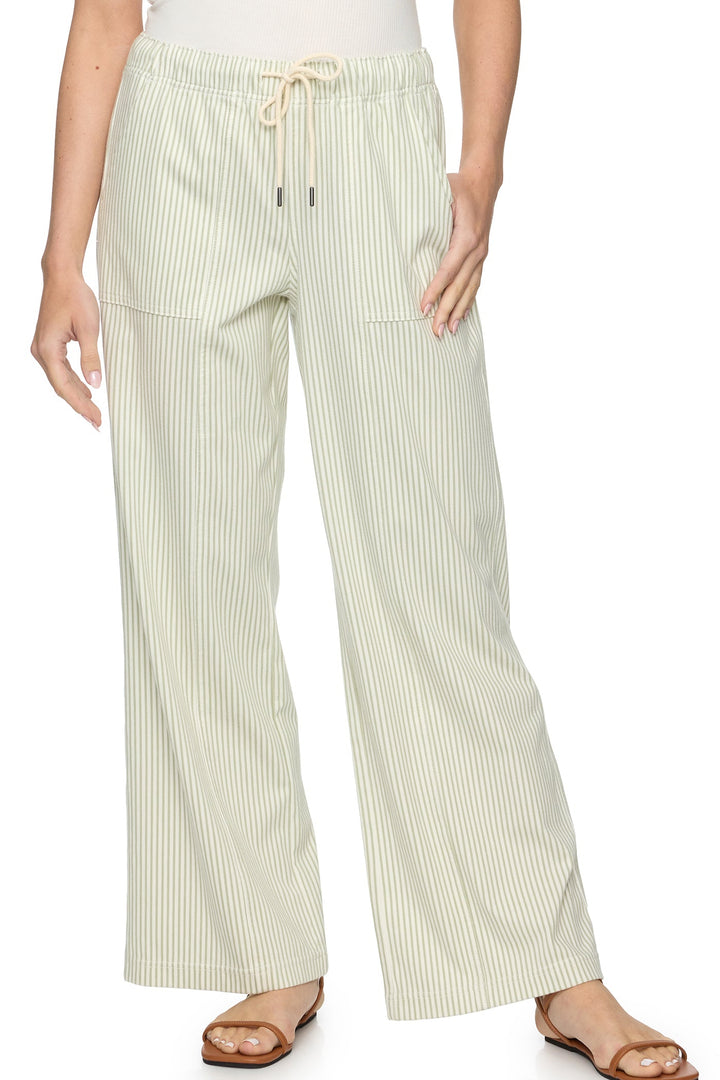 Triana Railroad Wide Leg Pant