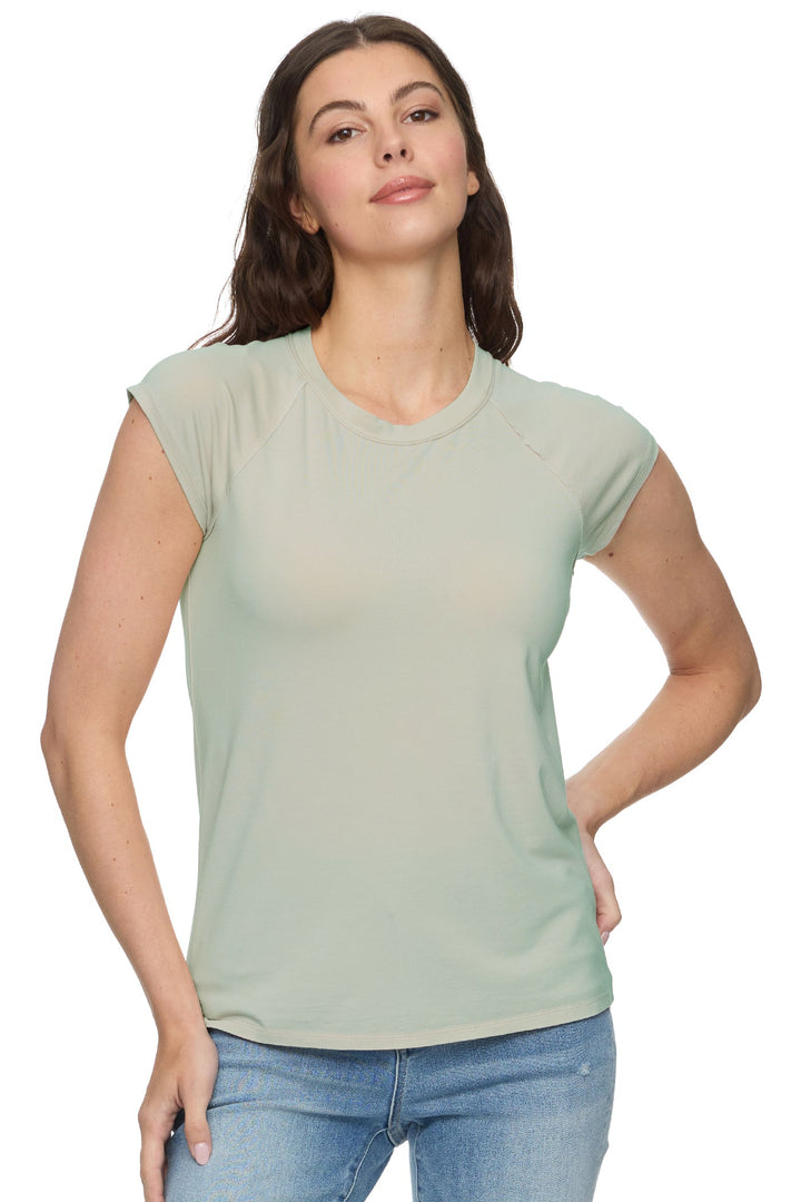 Lillian Acid Wash Seamed Tee