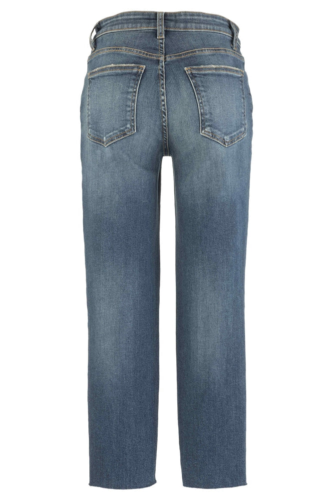 Rachael High Rise Raw Edge Jean