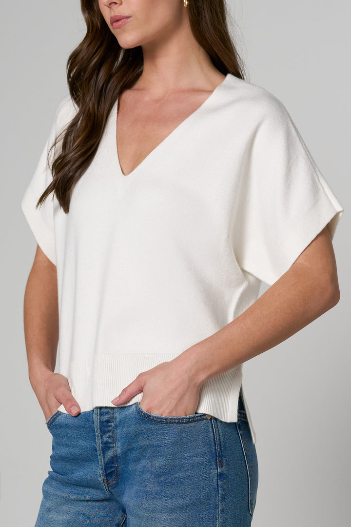 Short Sleeve Dolman Sweater
