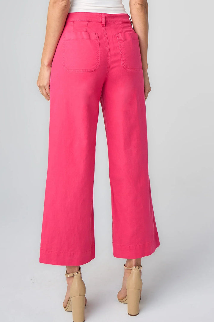 Crop Wide Leg Utility Pant