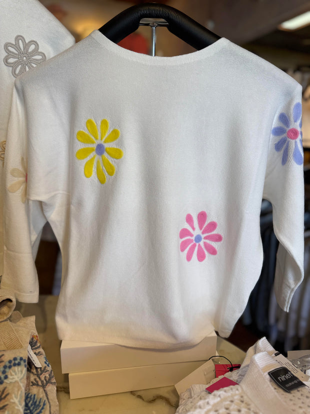 Flower sweater