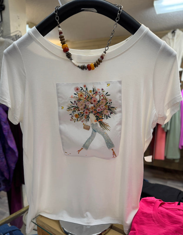 Embellished tee