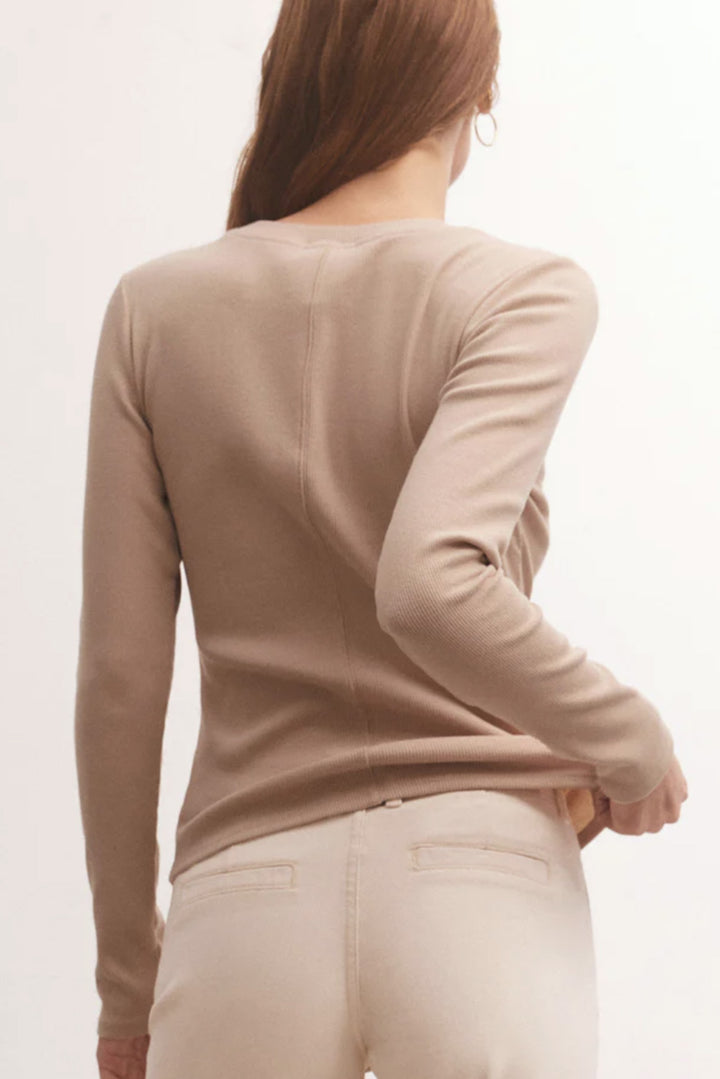 Sirena Rib Long Sleeve Tee