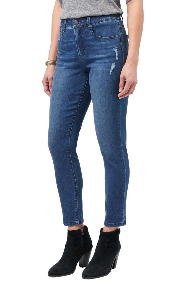 "Ab"solution High Rise Ankle Jeans