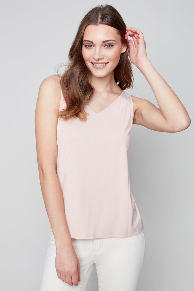 Bamboo Tank in Pearl