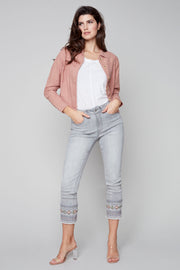 Linen Jacket in Nougat