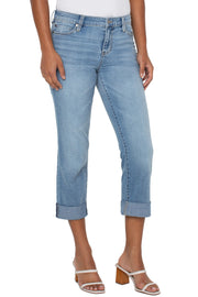 Cuffed Charlie Crop Skinny Jean