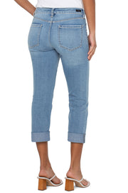 Cuffed Charlie Crop Skinny Jean