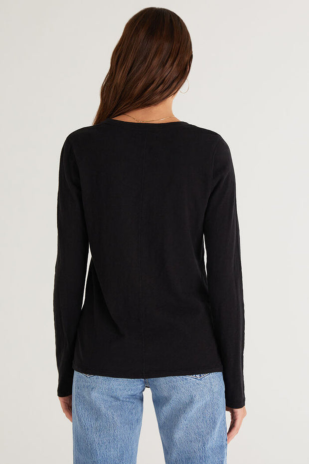 Everyday Brushed LS Top